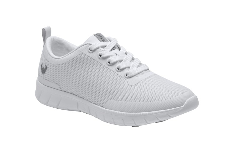 Obuwie "Alma", Suecos - białe