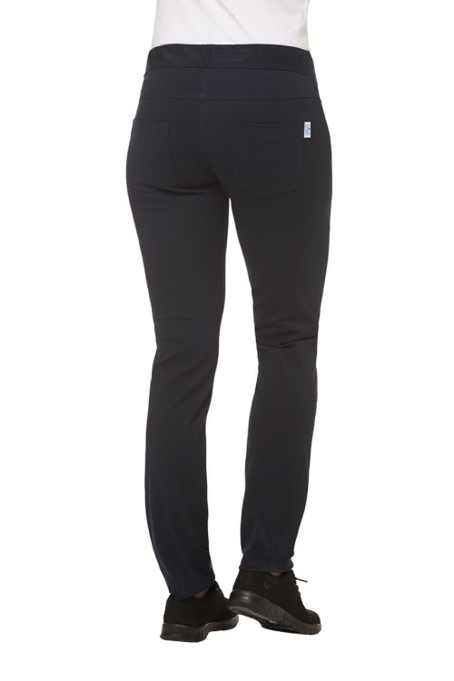 Spodnie damskie na gumkę Leiber,  80cm (08/7810/10) - czarne, tył