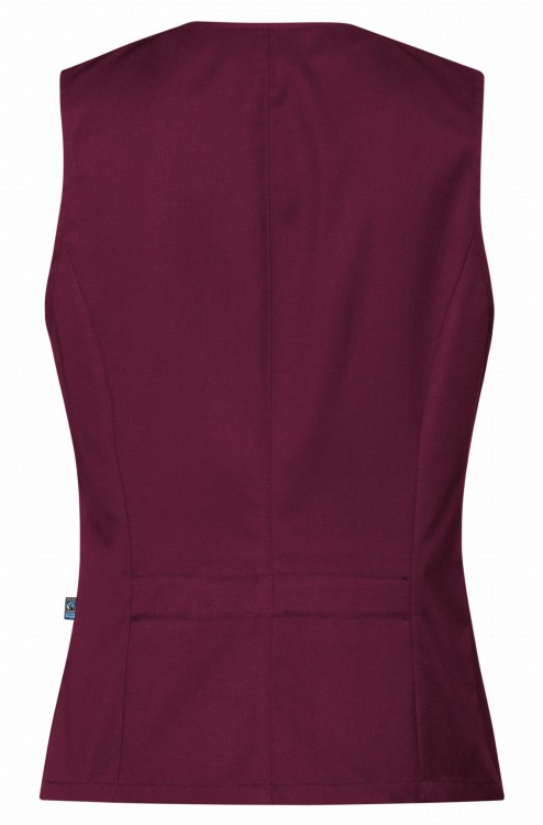 Kamizelka damska 1717.6400.053 (bordo)