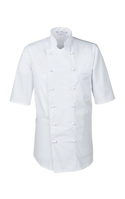 Bluza kucharska Greiff, krótki rękaw, biała